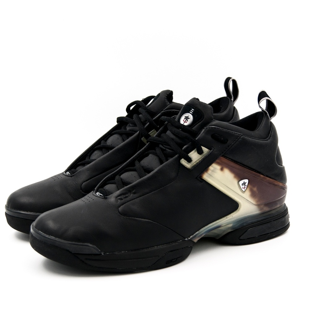 Reebok Allen Iverson #3 black Size 10 - Picture 1 of 8